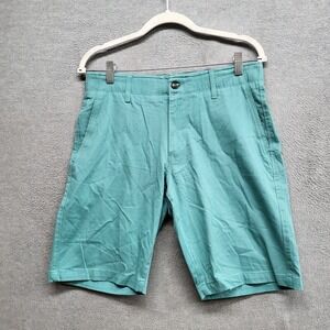 Nat Nast Men Shorts 30 Blue Gofl Chino Slash Pockets‎ Casual
